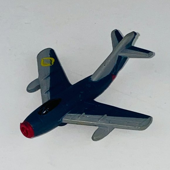 LGTI 1996 Two Tone Gray Micro Machines Plane Toy - Picture 3 of 4